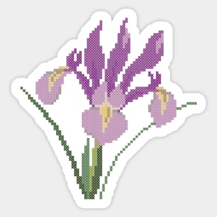 Tennessee State Flower Iris Sticker